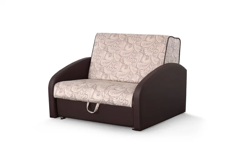 Диван-кровать Оливер 1 Стандарт Роял бежево-лиловый Домус шоколад_0