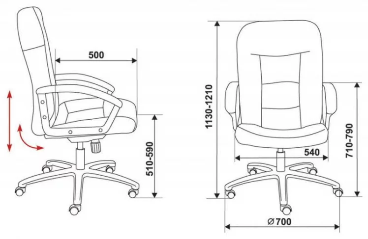 Кресло руководителя Бюрократ T-9908AXSN/F9_6