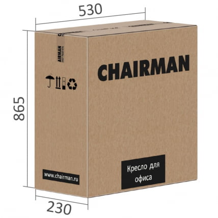 Офисное кресло CХАИРМАН CХ303 Черный / CHAIRMAN CH303_6