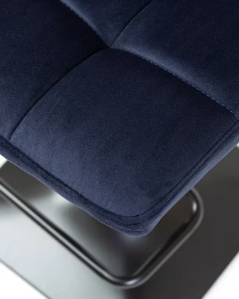 Стул барный DOBRIN DOMINIC Темно-синий велюр MJ9-118_7