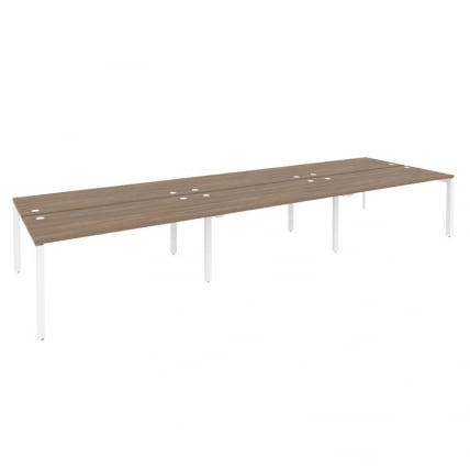 Рабочая станция на П-образном м/к ONIX O.MP-D.RS-6.4.7 Дуб Аризона/Белый_0