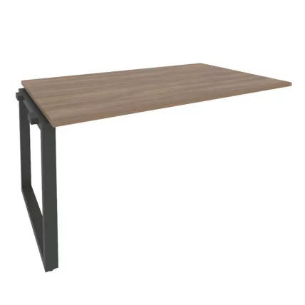 Проходной наборный элемент переговорного стола ONIX O.MO-NPRG-4 Дуб Аризона/Антрацит_0