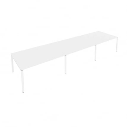 Переговорный стол (3 столешницы) Metal System Б.ПРГ-3.4 Белый_0