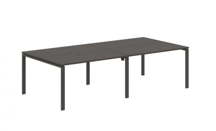 Бенч-система 4-местная EDIS EUWST 2713 Мокко_0