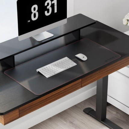 Стол для компьютера c электрической регулировкой по высоте и 2 ящиками EUREKA ERK-ED-I55-WN_10