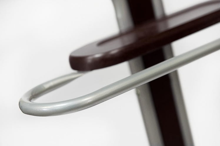 Вешалка CH-4089 дерево/хромированный металл, 48*28*108 см, вишня_3