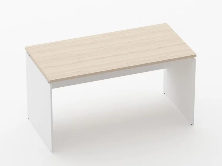 Стол прямой Deka ЛДСП каркас 75.07.14 Туя/Белый_0