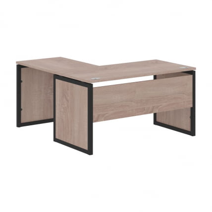 Стол письменный угловой правый XTEN-QP XQPCT 1415 R Дуб Сонома Антрацит_0