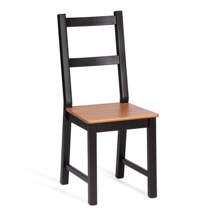 Стул Соната / Sonata chair массив сосны, 41х50х95 см, антик/черный_0