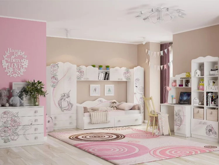 Стеллаж Фэнтези MDF-03 Белый рамух_2