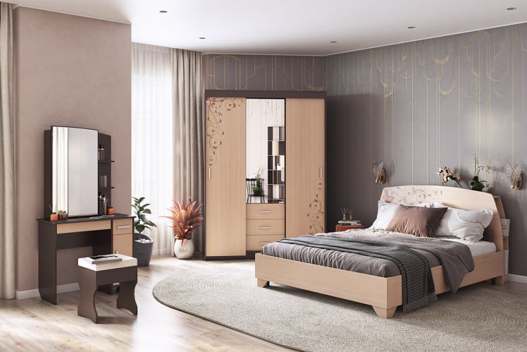 Пуф Рони 2 PM-001.2 персик (велюр)_2