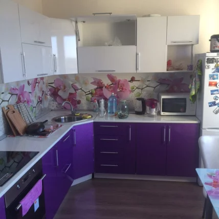 Глянцевый фартук (КОМПОЗИТ) KM 47_4