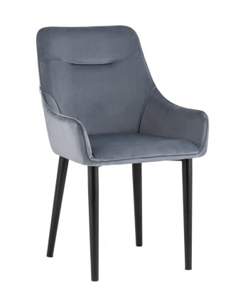 Стул Джоан велюр Серый_0