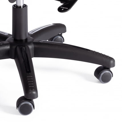 Кресло DUKE ткань рогожка Nice, мокко (серо-бежевая) / сетка бронза, TW-21_11