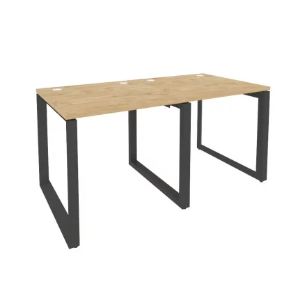 Рабочая станция на О-образном м/к ONIX O.MO-RS-2.0.8 Тиквуд Светлый/Антрацит_0