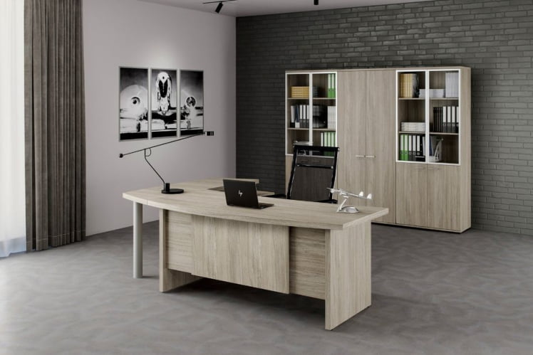 Стол руководителя Wing WN.101.OL Дуб светлый_1