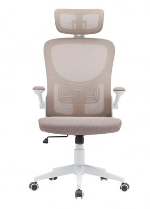 Кресло офисное TopChairs Airone бежевый ткань_5