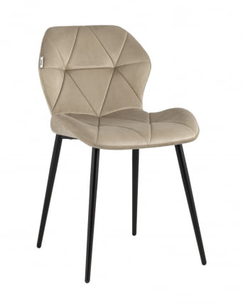 Стул Эдвин велюр Капучино_0