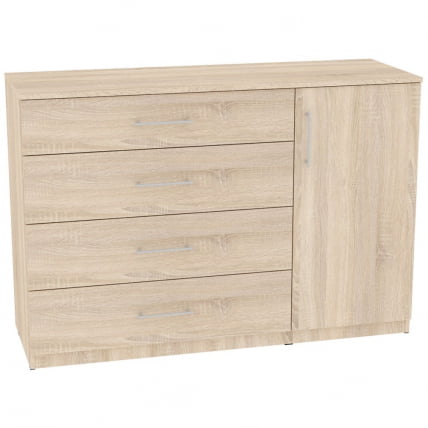 Комод Калисто(К45)923х1352х468ручкарейлинг160мм(ДСС) / Калисто(K45)923х1352х468ручкарейлинг160мм(ДСС)_0