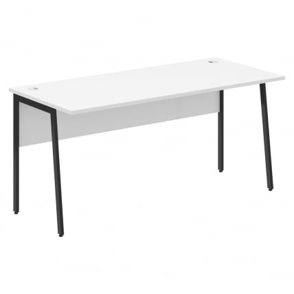 Стол рабочий IMAGO Plus СП-4P Белый Антрацит_0