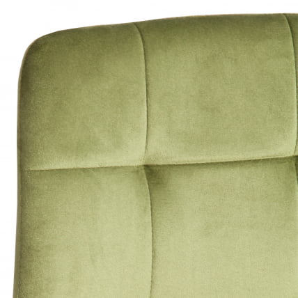 Стул CHILLY (mod. JSC-220) Велюр/металл , 44,5х52,5х88 см, Green (зеленый) HLR54 / натуральный_8