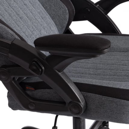 Кресло iWolf ткань, черный/серый_20