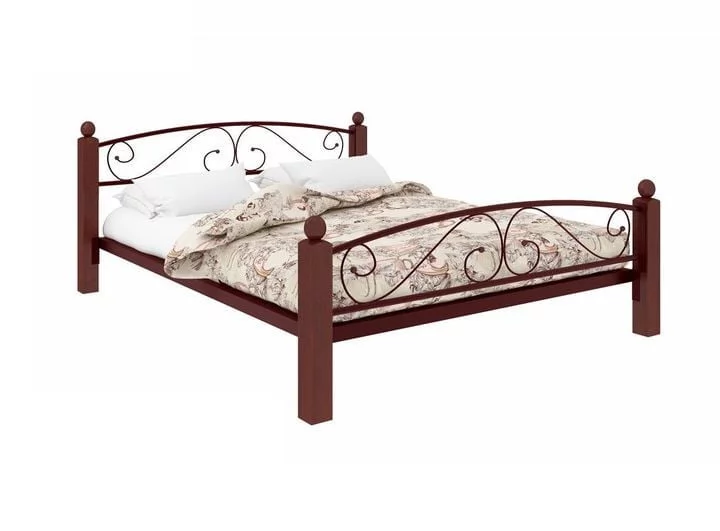 Кровать Вероника Lux Plus 1600х1900 Медная_0