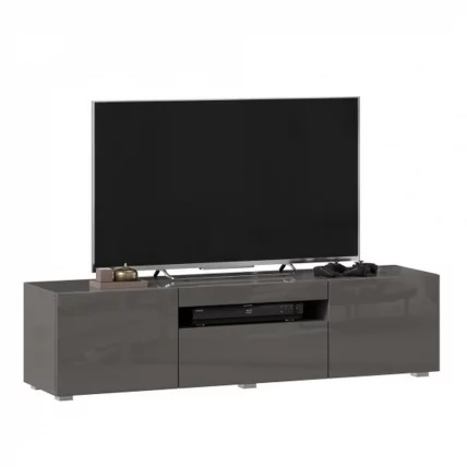 Тумба под ТВ 1500 Бруклин ЛД 685.010.000 М Оникс Серый глянец_2