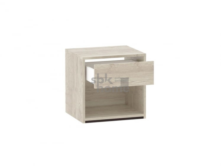 Тумба 450 ПМ-7 низкая, Мале (450*384*444) Дуб галифакс белый, 50506 _1