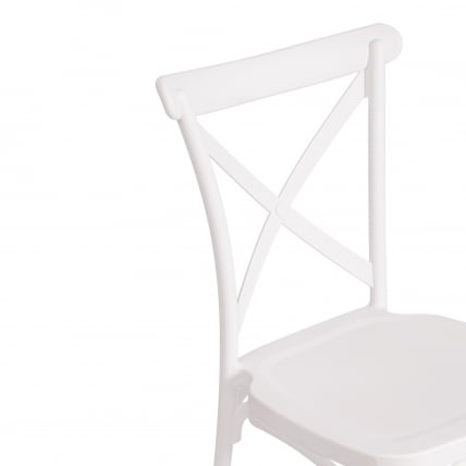 Стул CROSS (mod. PL24) пластик, 48 х 58 х 89 см, White (белый) 11954_7