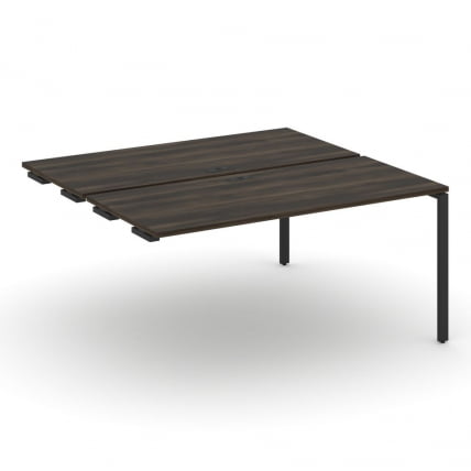 Двойной стол-приставка к опорным тумбам/шкафам CONCEPT CN.DSPR-004 Дуб Мали Антрацит_0