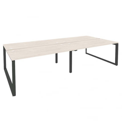 Рабочая станция на О-образном м/к ONIX O.MO-D.RS-4.4.7 Денвер Светлый/Антрацит_0