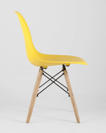 Стул Еамес Стиле ДСВ желтый (разборный каркас) / Eames Style DSW_4
