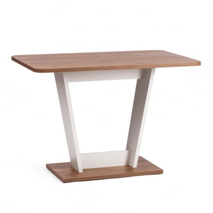 Стол обеденный TIBI нераздвижной ЛДСП, 68,6 х 110 х 75 см, Дуб Канзас/Пепел_0