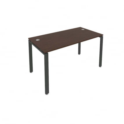 Стол письменный METAL SYSTEM Б.СП-3 Венге/Антрацит_0