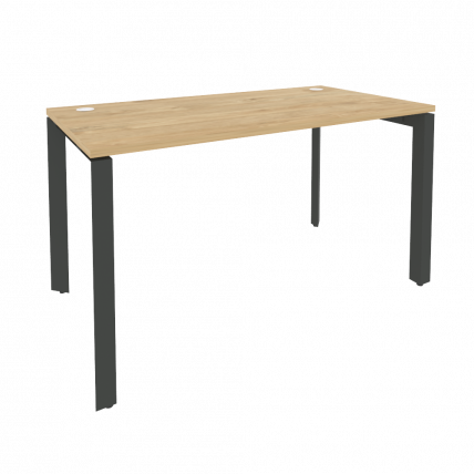 Стол рабочий на П-образном м/к ONIX O.MP-SP-3.7 Тиквуд Светлый/Темный_0