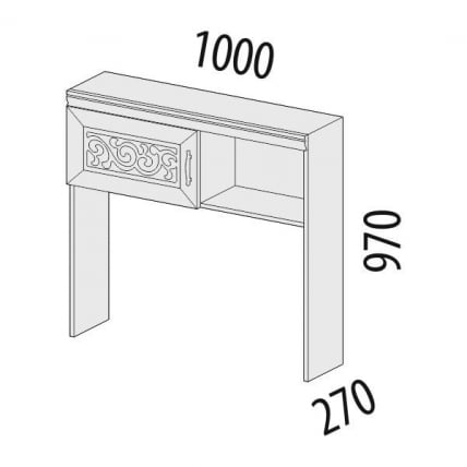 Надстройка (лев/прав) Тиффани 93.27_1
