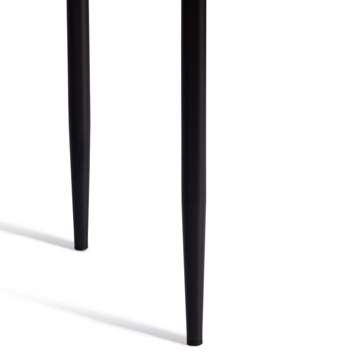 Стул Easy (mod. JSC02-1) металл, флок, 41 х 52 х 96 см, Dark grey (темно-серый) HLR24 / черный_7