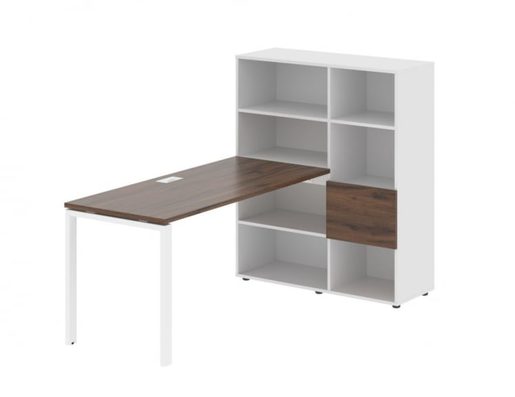 Рабочая станция EDIS EURST 1115 Дуб Денвер темный Белый Белый_0