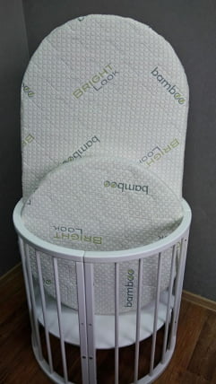 Матрас из ортофайбера с кокосом Принц Классик Овальный (жаккард с кантом 10 см)_5