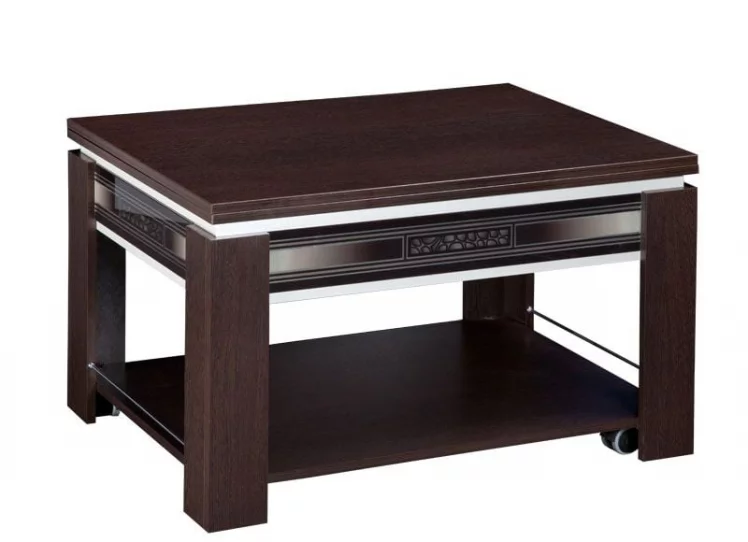 Стол журнальный Агат 24.10 Венге/Синга крем_0