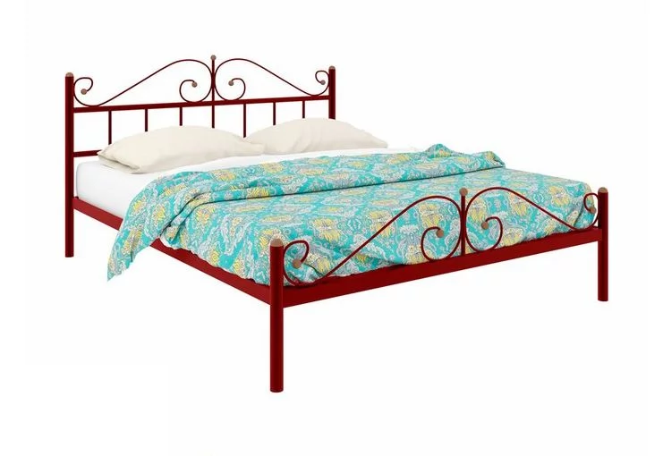 Кровать Диана Plus 1800х2000 Синяя_0