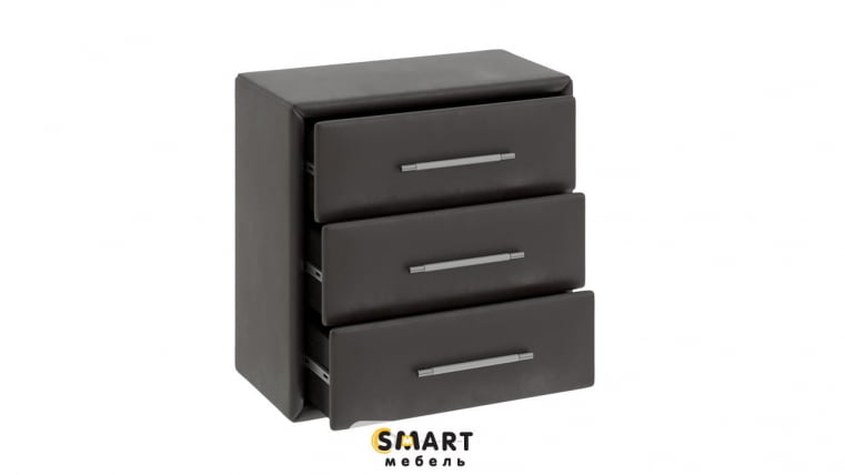 Комод с мягкой обивкой Элис тип 1 Темный_1