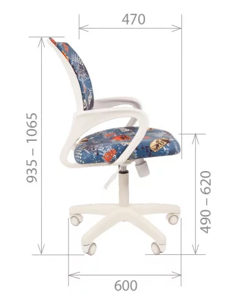 Детское кресло CHAIRMAN KIDS 103 Машинки_2