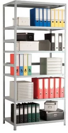 Стеллаж MS 200/100х40/6 Серый_0