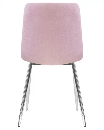Стул обеденный DOBRIN ALEX хром ножки Сиреневая ткань UF860-04B_4