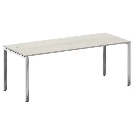 Стол рабочий руководителя METAL SYSTEM DIRECT БП.СРР-6.8 Дуб Наварра_0