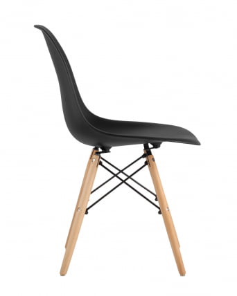 Стул Еамес Стиле ДСВ черный (разборный каркас) / Eames Style DSW_2