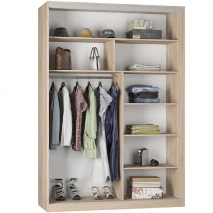 Шкаф-купе Б-230х160х60-1(ЯШТ-Д8Д8) / B-230х160х60-1(ЯШТ-D8D8)_1