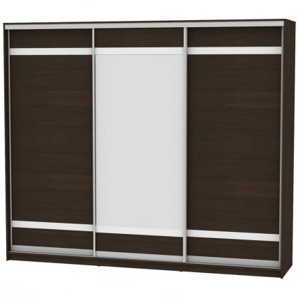 Шкаф-купе Б-220х270х60-1(Венге-Д9Д10Д9) / B-220х270х60-1(Венге-D9D10D9)_0